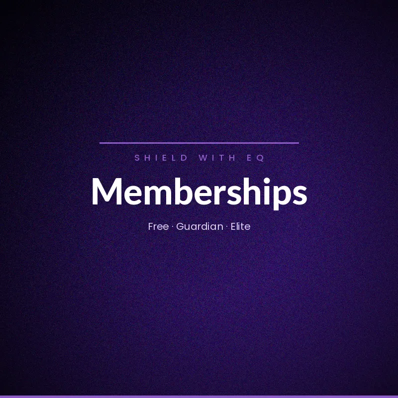 [SHQ-MEM-001] The Shield — Entry Membership (Monthly)