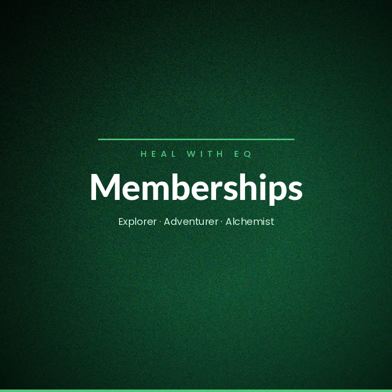 [HEQ-MEM-002] The Adventurer — Heal with EQ Membership (Monthly)